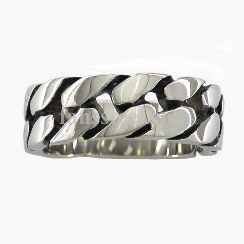 FSR10W04 twist wave Infinity ring - Click Image to Close